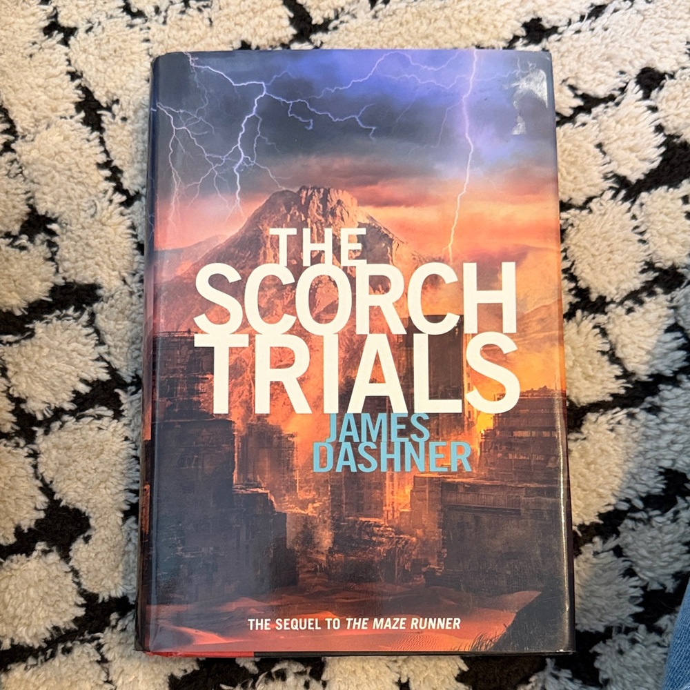 The Scorch Trials Book by James Dashner
